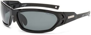 Bloc P301 Black Scorpion Wrap Sunglasses Polarised