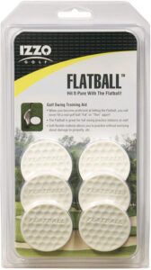 IZZO Golf Flatball Swing Training Aid