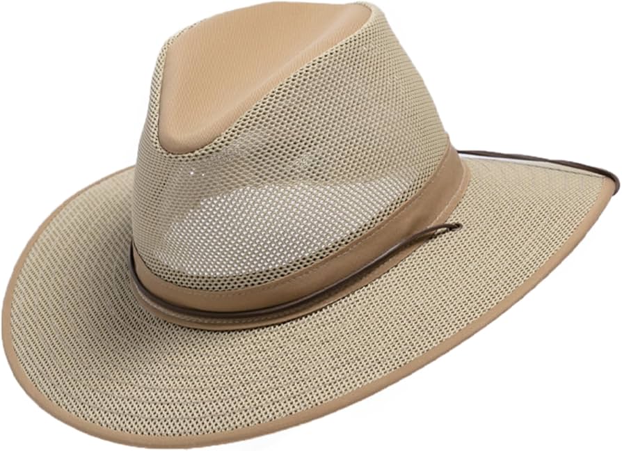 Henschel Hats Aussie Breezer Cotton Mesh Hat