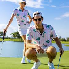 Matching His-and-Hers Golf Outfit