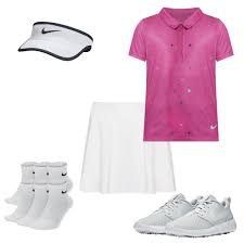 Girl’s Skirt + Polo + Sneakers